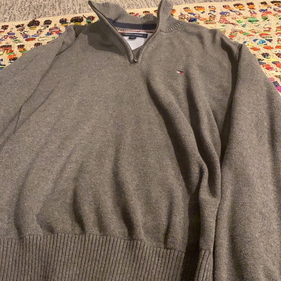 Tommy Hilfiger 3/4 zip sweater - Picture 3 of 3